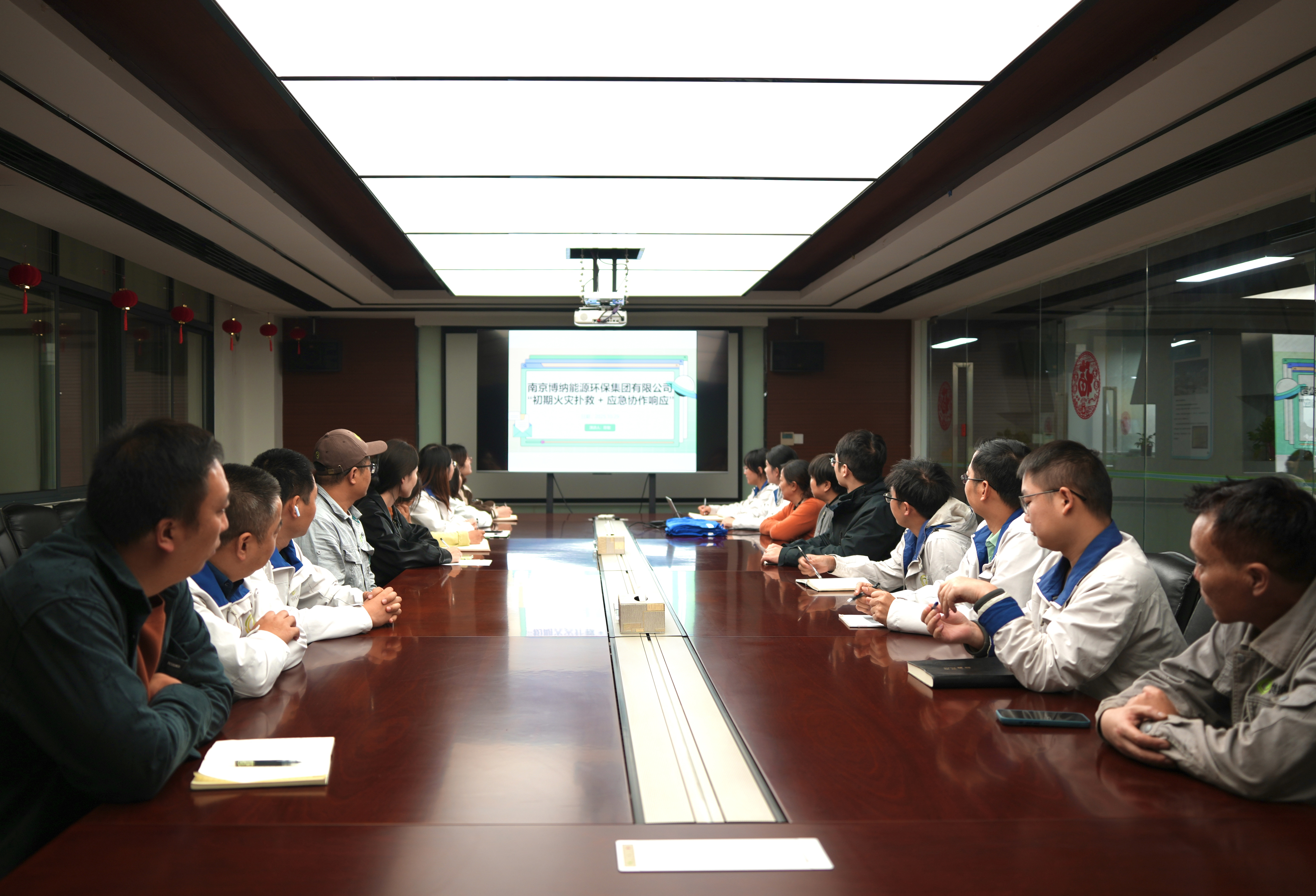 筑牢安全防線！博納能環開展消防安全培訓與演練